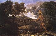 Landscape with Diana and Orion Nicolas Poussin